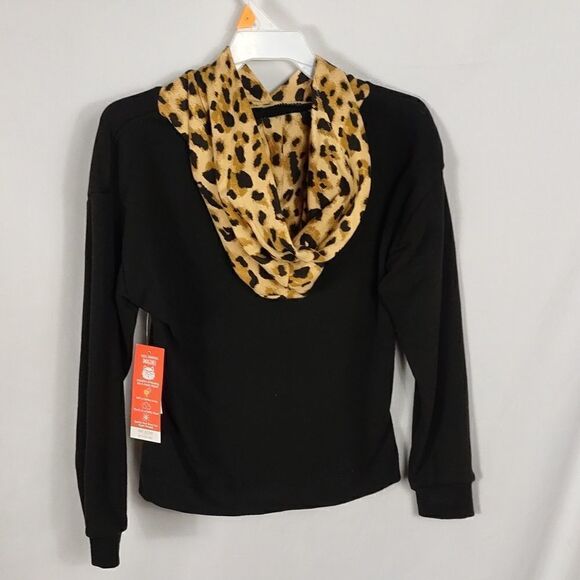 Garanimals Girl's Animal Print Hoodie - Picture 6 of 7